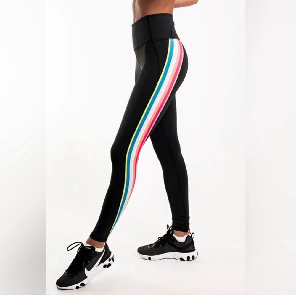 IVL‎ collective rainbow stripe legging